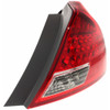 TAIL LAMP RH LED TYPE HQ  REPLACEMENT FOR HONDA ACCORD COUPE 2006 PARTSLINK NUMBER  	HO2819132