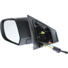 DOOR MIRROR LH MANUAL S MODEL TEXTURED   REPLACEMENT FOR NISSAN VERSA SEDAN 2013 PARTSLINK NUMBER  NI1320226