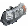 HEAD LAMP LH BLACK HOUSING CAPA  REPLACEMENT FOR HONDA CIVIC COUPE 2006 PARTSLINK NUMBER  HO2518111C