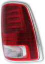TAIL LAMP RH LED CHROME LARAMIE/LONGHORN MODELS HQ   REPLACEMENT FOR RAM PICKUP-RAM-1500 2013 PARTSLINK NUMBER  CH2801203