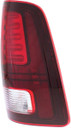 TAIL LAMP RH BLACK SPORT/RT SMOKED LENS HQ   REPLACEMENT FOR RAM PICKUP-RAM-1500 2013 PARTSLINK NUMBER  CH2801202