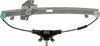 WINDOW REGULATOR FR RH MANUAL  REPLACEMENT FOR HYUNDAI ACCENT SEDAN 2006 PARTSLINK NUMBER  KI1351107