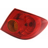 TAIL LAMP RH CAPA REPLACEMENT FOR  TOYOTA COROLLA SEDAN 2003 PARTSLINK NUMBER  TO2801144C