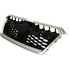 GRILLE GRAY W/CHROME MOULDING   REPLACEMENT FOR SUBARU IMPREZA 2013 PARTSLINK NUMBER  SU1200145
