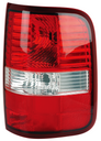 TAIL LAMP RH STYLESIDE MODEL W/RED LENS W/HOUSING EXCLUDE HARLEY DAVIDSON CAPA REPLACEMENT FOR FORD PICKUP FORD LIGHTDUTY (F150) 2004 PARTSLINK NUMBER FO2801182C