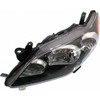 HEAD LAMP LH US BUILT BLACK BEZEL S/SRX CAPA	    REPLACEMENT FOR TOYOTA COROLLA SEDAN 2013 PARTSLINK NUMBER  TO2502204C