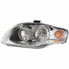 HEAD LAMP LH HALOGEN HQ REPLACEMENT FOR  AUDI A4 CABRIO (CONVERTIBLE) 2007 PARTSLINK NUMBER  AU2502128