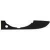 FOG LAMP LOWER TRIM FR LH W/O SPRT PKG MATTE-BLACK REPLACEMENT FOR  AUDI S4 CABRIO (CONVERTIBLE) 2007 PARTSLINK NUMBER  AU2600102