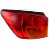 TAIL LAMP LH HQ   REPLACEMENT FOR LEXUS IS350 SEDAN 2006 PARTSLINK NUMBER   LX2818108