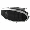 GRILLE DARKK GARY W/CHROME FRAME REPLACEMENT FOR  BUICK LACROSSE 2007 PARTSLINK NUMBER  GM1200561