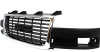 GRILLE FR COMPOSITE LIGHT STYLE CHROME/BLACK REPLACEMENT FOR GMC VAN GMC SAVANA 2004 PARTSLINK NUMBER GM1200532