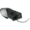 DOOR MIRROR LH POWER W/O SIGNAL/BLIND SPOT TEXTURED     REPLACEMENT FOR TOYOTA RAV4 2013 PARTSLINK NUMBER  TO1320309