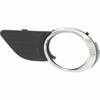 FOG LAMP BEZEL FR LH MATTE-BLACK W/CHROME MLD EXCLUDE SE      REPLACEMENT FOR TOYOTA SIENNA 2013 PARTSLINK NUMBER  TO1038146