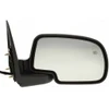 DOOR MIRROR RH POWER HTD W/MANUAL FOLDING W/PUDDLE LAMP TEXTURED REPLACEMENT FOR GMC YUKON XL DENALI 2004 PARTSLINK NUMBER GM1321247