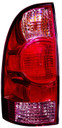 TAIL LAMP LH W/RED CENTER LENS HQ	      REPLACEMENT FOR TOYOTA TACOMA PICKUP 4WD 2013 PARTSLINK NUMBER  TO2800158