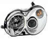 HEAD LAMP LH W/O CURVE LIGHTING W/O BULB/MODULE CLK MODELS HQ  REPLACEMENT FOR MERCEDES CLK55 AMG 2006 PARTSLINK NUMBER  MB2518102