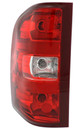 TAIL LAMP LH EXCLUDE 25/3500 DUALLY SERIES 11-12/ 1500 2ND DESIGN SERIES 2010/1500 SERIES 2011 CAPA REPLACEMENT FOR  CHEVROLET PICKUP CHEVY SILVERADO-1500, 2500-3500 2007 PARTSLINK NUMBER  GM2800207C