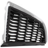 GRILLE RH CHROME GRAY  REPLACEMENT FOR MITSUBISHI GALANT 2006 PARTSLINK NUMBER MI1200251