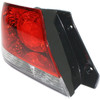 TAIL LAMP LH CLEAR/RED LENS (ES/LS MDL) HQ  REPLACEMENT FOR MITSUBISHI LANCER 2006 PARTSLINK NUMBER MI2800119