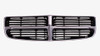 GRILLE W/CHROME FRAME REPLACEMENT FOR DODGE CHARGER 2007 PARTSLINK NUMBER  CH1200296
