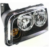 HEAD LAMP LH SMALL AMBER LENS OVER TURN SIGNAL FROM 11/08/2006 HQ REPLACEMENT FOR DODGE CHARGER 2007 PARTSLINK NUMBER  CH2502163