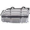 GRILLE LH CHROME/BLACK REPLACEMENT FOR DODGE MAGNUM 2007 PARTSLINK NUMBER  CH1200346