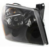 HEAD LAMP RH W/BLACK BEZEL 2.7-3.5LS HQ REPLACEMENT FOR DODGE MAGNUM 2007 PARTSLINK NUMBER  CH2503166
