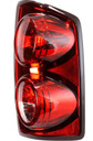 TAIL LAMP RH HQ REPLACEMENT FOR DODGE  PICKUP DODGE RAM MEGA CAB 2007 PARTSLINK NUMBER  CH2801165