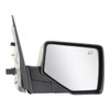 DOOR MIRROR RH POWER TEXTURED HTD W/PUDDLE LAMP XLT/XLS REPLACEMENT FOR FORD EXPLORER 2007 PARTSLINK NUMBER  FO1321270