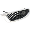 GRILLE CHROME/BLACK REPLACEMENT FOR FORD FOCUS 2007 PARTSLINK NUMBER  FO1200430