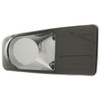 FOG LAMP BEZEL FR LH CHROME REPLACEMENT FOR FORD FUSION  2007 PARTSLINK NUMBER  FO2598100