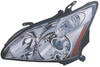 HEAD LAMP LH W/HID FOR JAPAN BUILT MODELS W/O AUTO ADJUST CAPA REPLACEMENT FOR LEXUS RX300 2004 PARTSLINK NUMBER LX2502122C