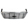 GRILLE CHROME W/CHROME FRAME LARIAT REPLACEMENT FOR FORD PICKUP FORD LIGHTDUTY(F150) 2007 PARTSLINK NUMBER  FO1200502