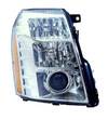 HEAD LAMP RH HID FIRST DESIGN CAPA   REPLACEMENT FOR CADILLAC ESCALADE ESV  2009 PARTSLINK NUMBER  GM2503291C