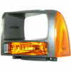SIGNAL LAMP FR LH W/BLACK TRIM RING HQ REPLACEMENT FOR FORD PICKUP FORD SUPERDUTY(F250-F350) 2007 PARTSLINK NUMBER  FO2526104