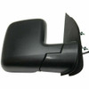 DOOR MIRROR LH POWER TEXTURED W/DUAL GLASS REPLACEMENT FOR FORD VAN FORD ECONOLINE  2007 PARTSLINK NUMBER  FO1320254