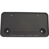 LICENSE PLATE BRACKET FR (USE W/PRIMED BUMPER) REPLACEMENT FOR FORD VAN FORD ECONOLINE 2007 PARTSLINK NUMBER  FO1068142