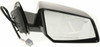 DOOR MIRROR RH POWER HTD SIGNAL 1ST DESIGN MANUAL FOLDING PTM REPLACEMENT FOR GMC ACADIA 2007 PARTSLINK NUMBER  GM1321364