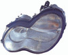HEAD LAMP LH W/O BULB/BALLASU XENON TYPE SDN/WGN 02-07 HQ REPLACEMENT FOR MERCEDES C320 2004 PARTSLINK NUMBER MB2502149