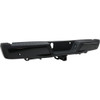 BUMPER RR ASSY BLACK W/BLACK PAD W/BASE TOW HITCH/SENSOR  REPLACEMENT FOR FORD PICKUP F150 POLICE RESPONDER 2019 PARTSLINK NUMBER FO1103190