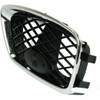 GRILLE CENTER MATT-BLACK W/CHROME MLDG (IMPREZA/OUTBACK)  REPLACEMENT FOR SUBARU IMPREZA 2006 PARTSLINK NUMBER SU1200146