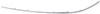 BUMPER MOULDING FR RH CHROME REPLACEMENT FOR MERCEDES S430 2004 PARTSLINK NUMBER MB1059110