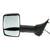 DOOR MIRROR LH POWER W/DUAL HTD/5 SLOT PLUG/LONG ARM W/O SIGNAL REPLACEMENT FOR GMC VAN GMC SAVANA 2007 PARTSLINK NUMBER  GM1320530