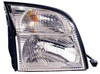 HEAD LAMP RH HQ REPLACEMENT FOR MERCURY MOUNTAINEER 2004 PARTSLINK NUMBER FO2503188