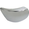BUMPER END FR RH CHROME W/O FOG 2500/3500 CAPA  REPLACEMENT FOR CHEVROLET PICKUP CHEVY SILVERADO 1500,2500-3500 2009 PARTSLINK NUMBER  GM1017107C