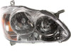HEAD LAMP RH CE-LE CAPA  REPLACEMENT FOR TOYOTA COROLLA SEDAN 2006 PARTSLINK NUMBER TO2503160C