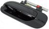 DOOR HANDLE RR LH OUTER BLACK PTM REPLACEMENT FOR NISSAN SENTRA 2004 PARTSLINK NUMBER NI1520108