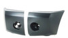 BUMPER EXTENSION FR RH BLACK W/FOG LAMP ALL ARMADA MODELS/LE/SE TITAN MODELS REPLACEMENT FOR NISSAN TITAN PICKUP 2004 PARTSLINK NUMBER NI1005146