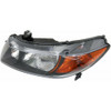 HEAD LAMP LH BLACK HOUSING HQ REPLACEMENT FOR HONDA CIVIC COUPE 2007 PARTSLINK NUMBER  HO2518111