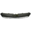 GRILLE LOWER W/CHROME FRAME REPLACEMENT FOR CHEVROLET UPLANDER 2009 PARTSLINK NUMBER  GM1200574